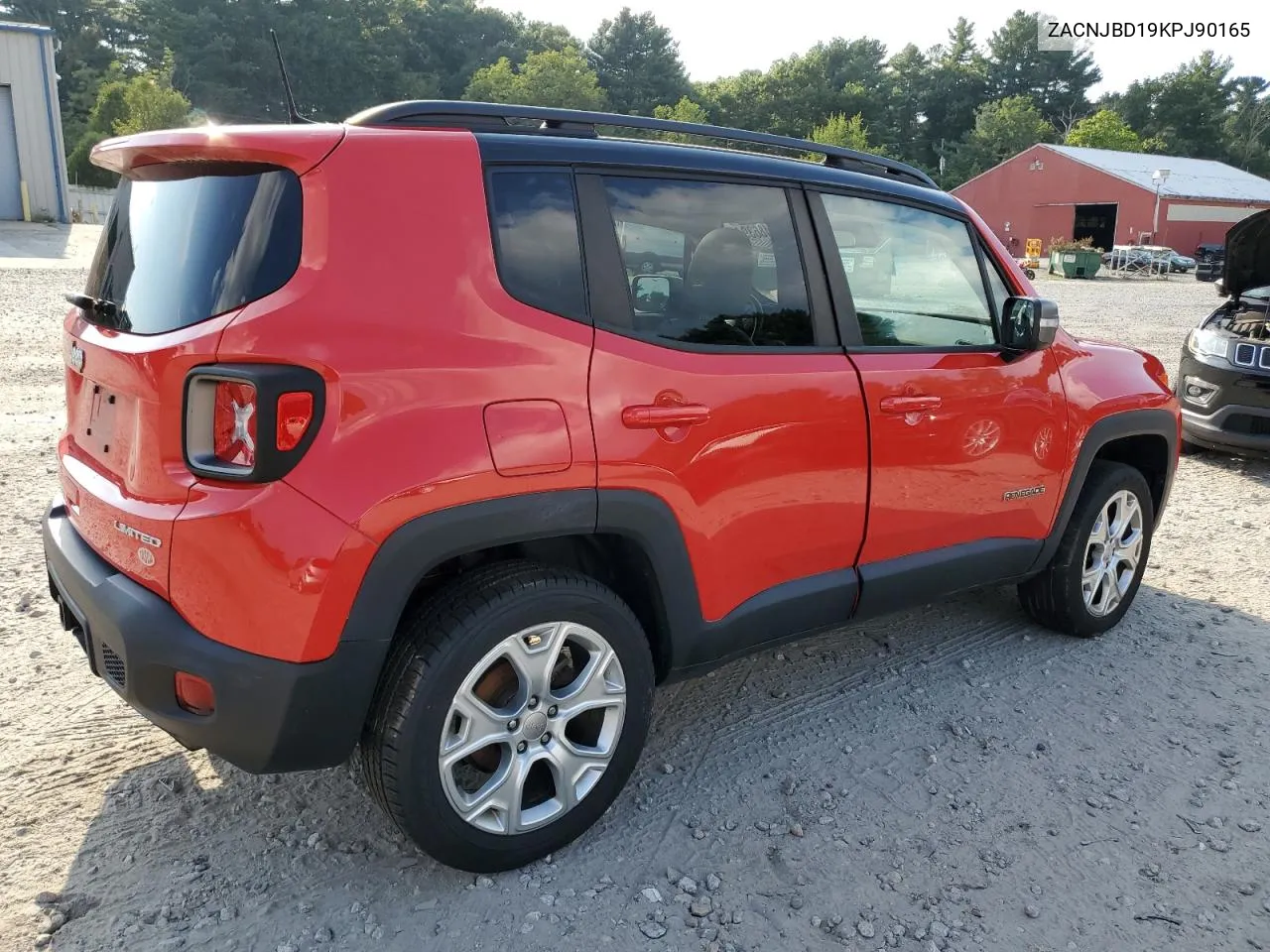 2019 Jeep Renegade Limited VIN: ZACNJBD19KPJ90165 Lot: 69486394