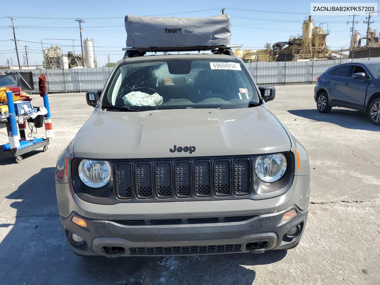 ZACNJBAB2KPK57203 2019 Jeep Renegade Sport