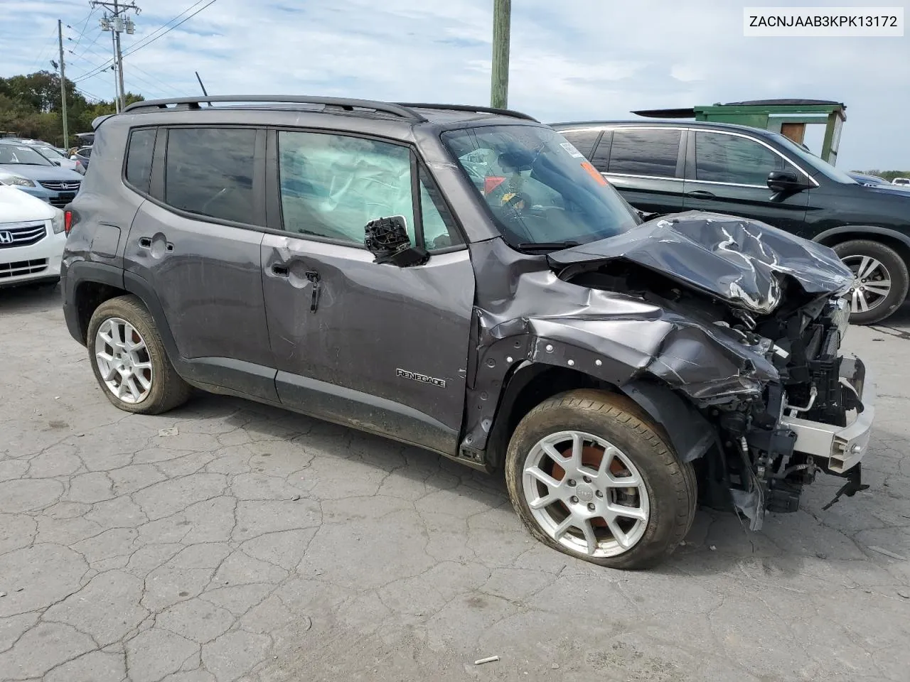 ZACNJAAB3KPK13172 2019 Jeep Renegade Sport