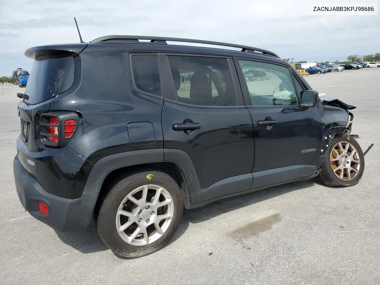 2019 Jeep Renegade Latitude VIN: ZACNJABB3KPJ98686 Lot: 69846234