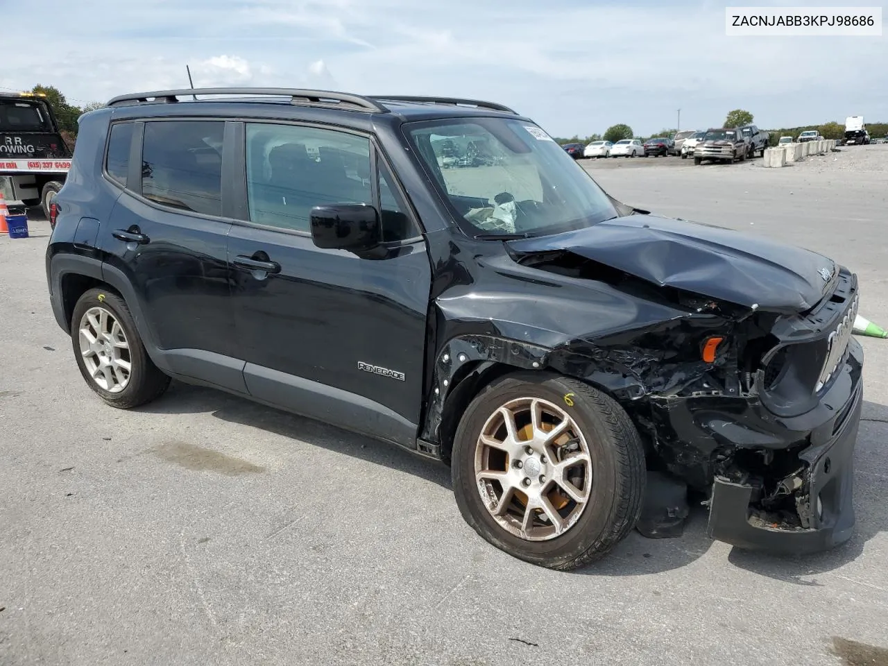 2019 Jeep Renegade Latitude VIN: ZACNJABB3KPJ98686 Lot: 69846234