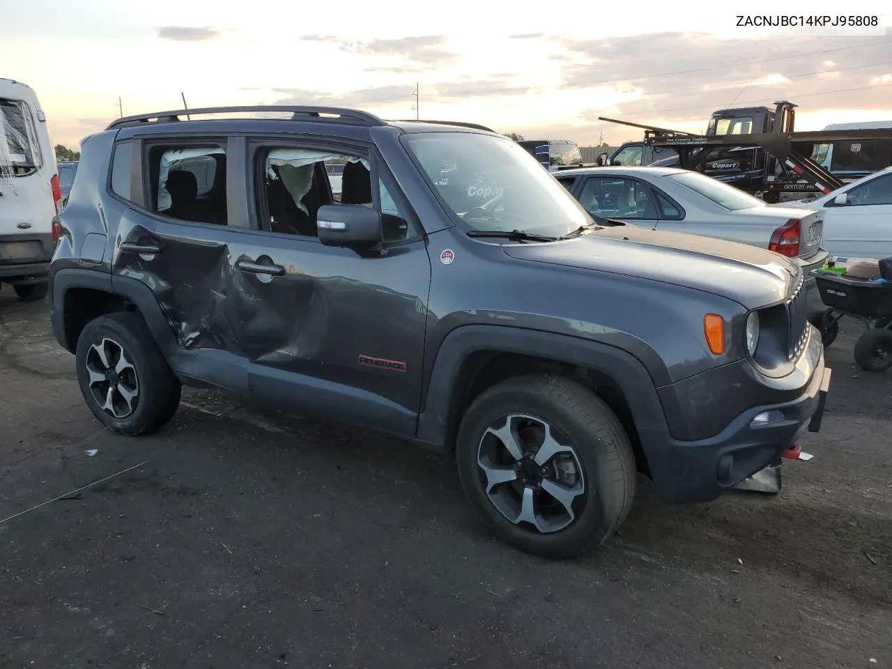 2019 Jeep Renegade Trailhawk VIN: ZACNJBC14KPJ95808 Lot: 70067714