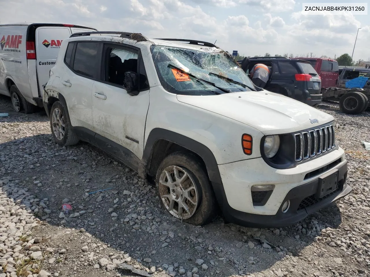 ZACNJABB4KPK31260 2019 Jeep Renegade Latitude