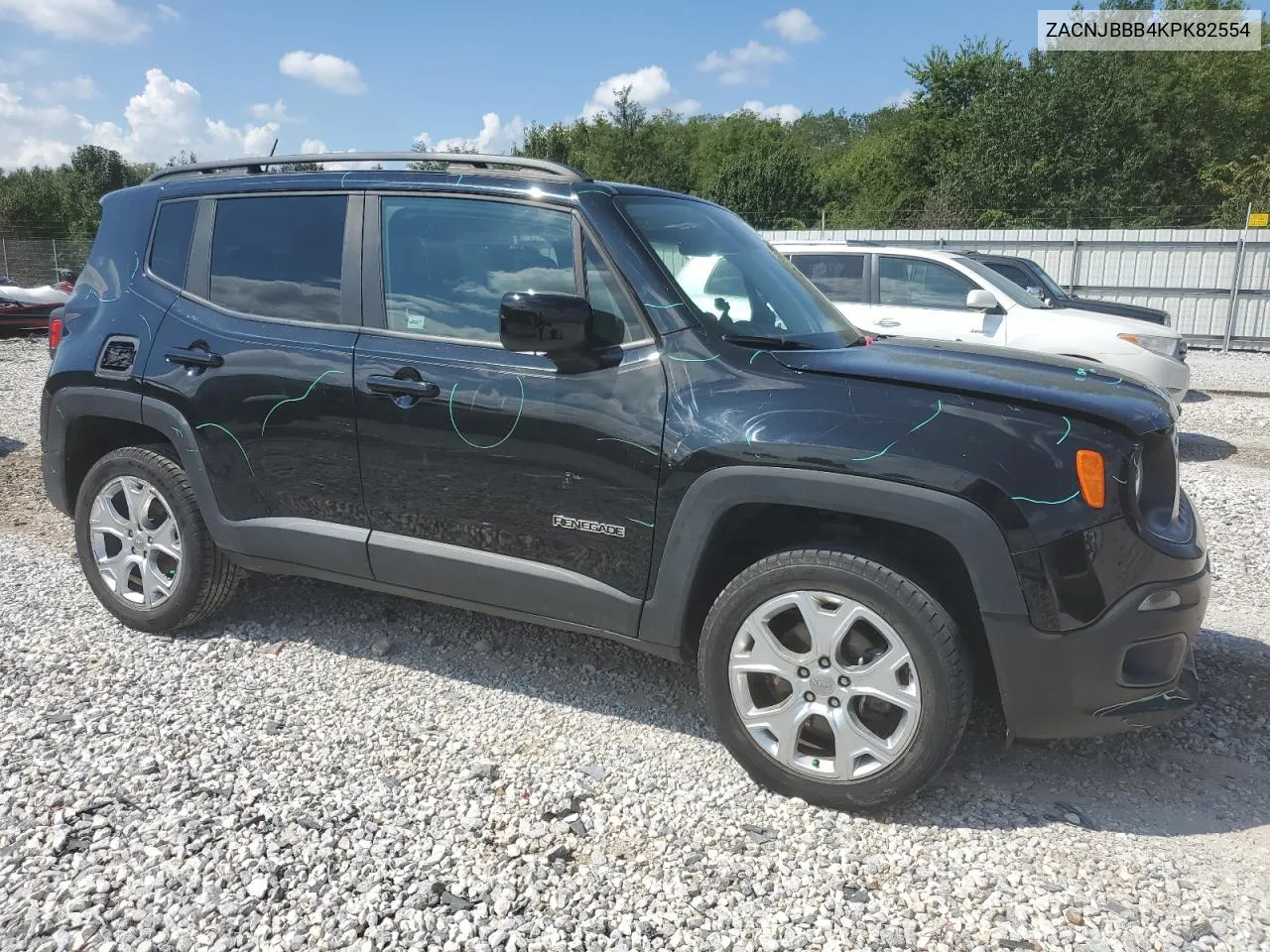 2019 Jeep Renegade Latitude VIN: ZACNJBBB4KPK82554 Lot: 70208194