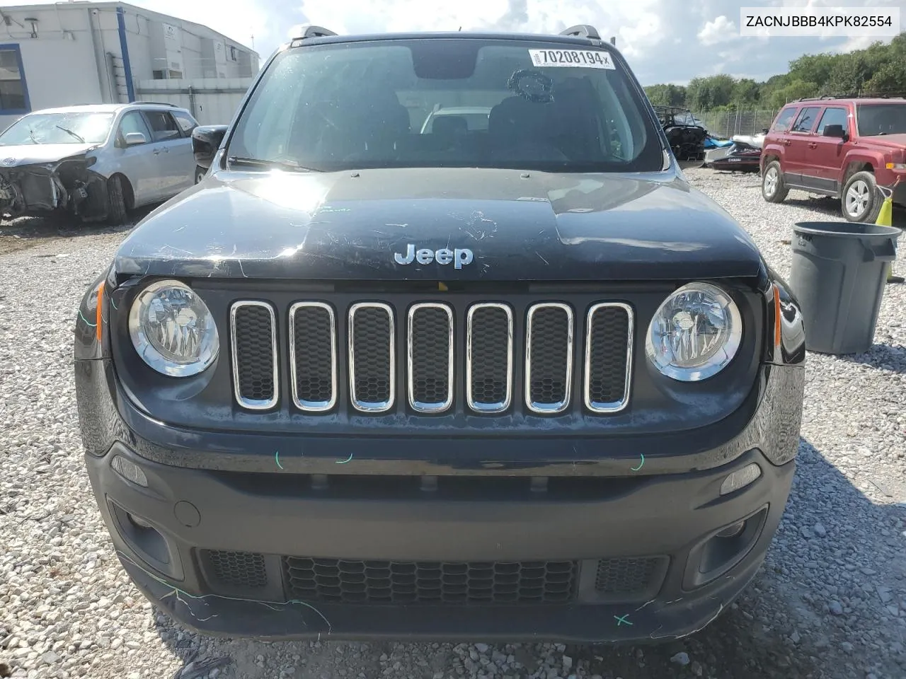 2019 Jeep Renegade Latitude VIN: ZACNJBBB4KPK82554 Lot: 70208194