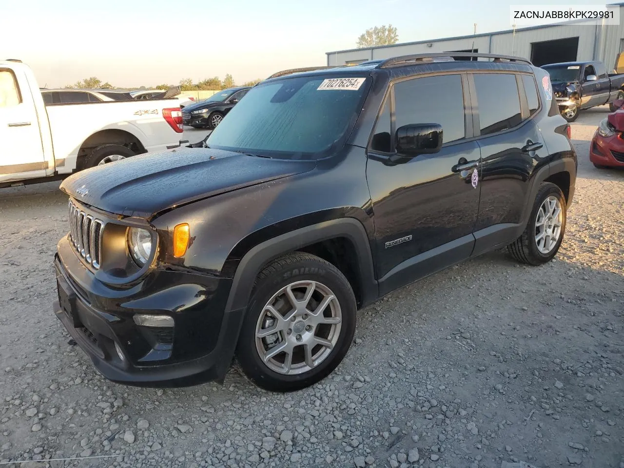 2019 Jeep Renegade Latitude VIN: ZACNJABB8KPK29981 Lot: 70276254