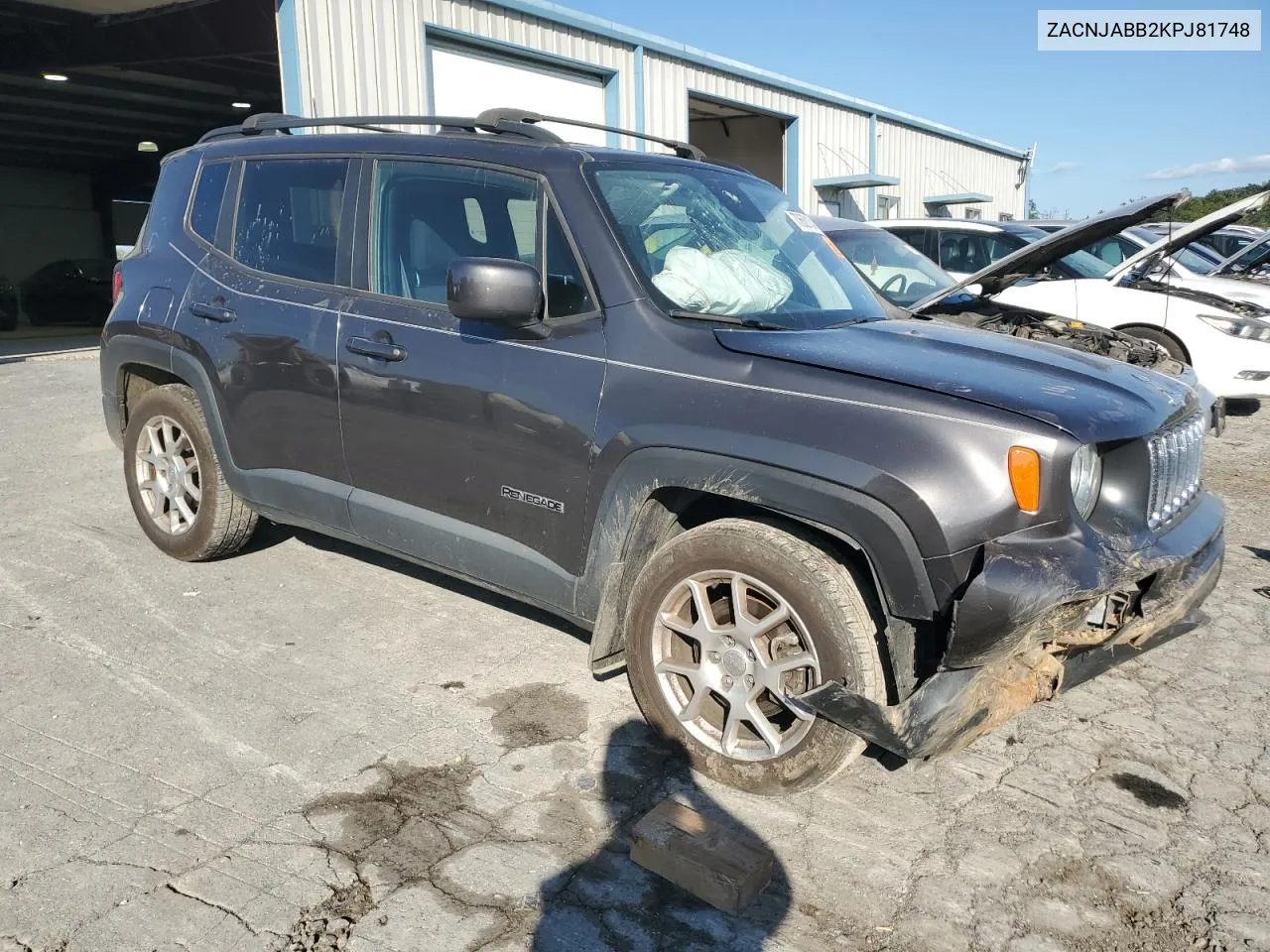 ZACNJABB2KPJ81748 2019 Jeep Renegade Latitude