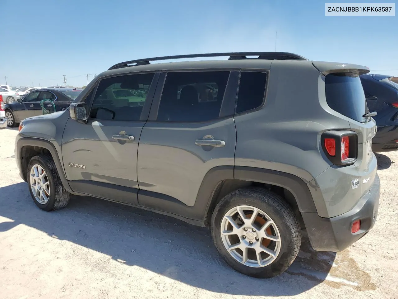 2019 Jeep Renegade Latitude VIN: ZACNJBBB1KPK63587 Lot: 70686974