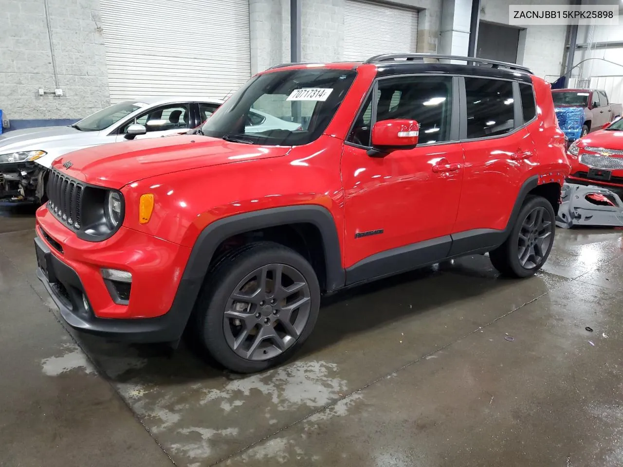 2019 Jeep Renegade Latitude VIN: ZACNJBB15KPK25898 Lot: 70717314