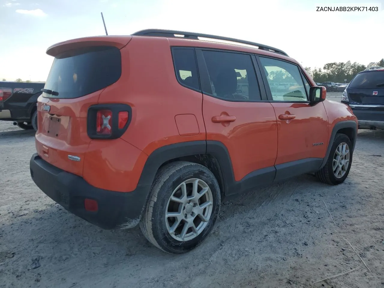 2019 Jeep Renegade Latitude VIN: ZACNJABB2KPK71403 Lot: 70718224