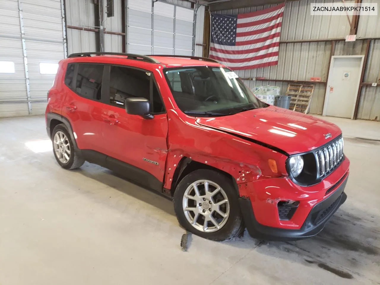 2019 Jeep Renegade Sport VIN: ZACNJAAB9KPK71514 Lot: 70891324