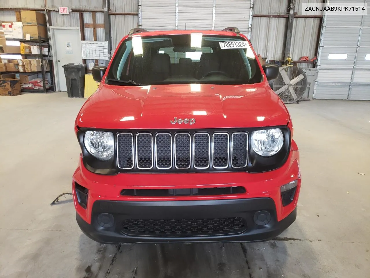 2019 Jeep Renegade Sport VIN: ZACNJAAB9KPK71514 Lot: 70891324