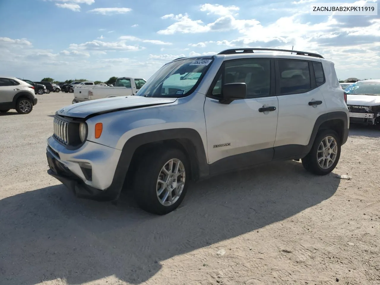 2019 Jeep Renegade Sport VIN: ZACNJBAB2KPK11919 Lot: 70932464