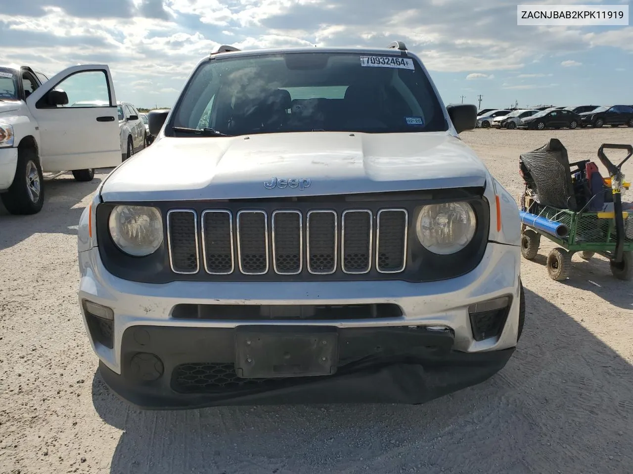 2019 Jeep Renegade Sport VIN: ZACNJBAB2KPK11919 Lot: 70932464