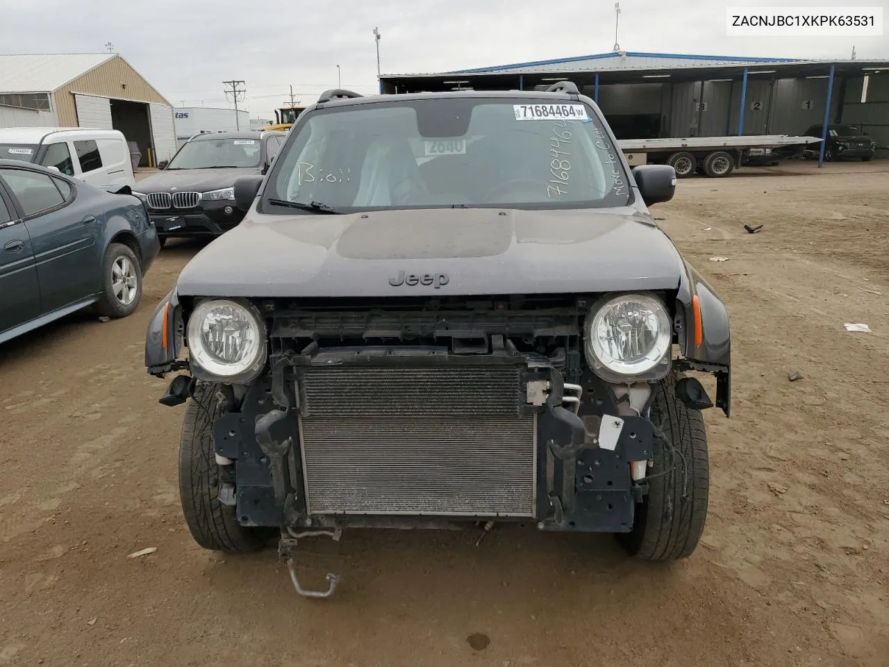 ZACNJBC1XKPK63531 2019 Jeep Renegade Trailhawk