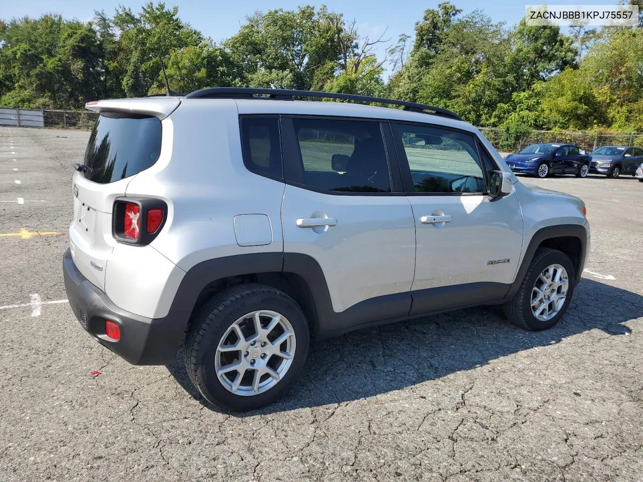 2019 Jeep Renegade Latitude VIN: ZACNJBBB1KPJ75557 Lot: 72067014