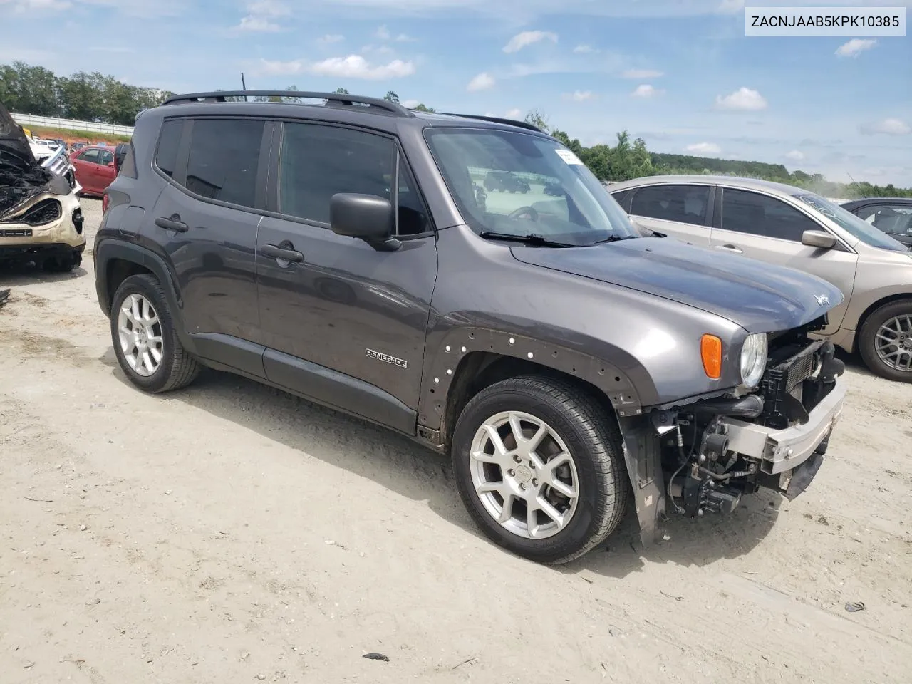 ZACNJAAB5KPK10385 2019 Jeep Renegade Sport