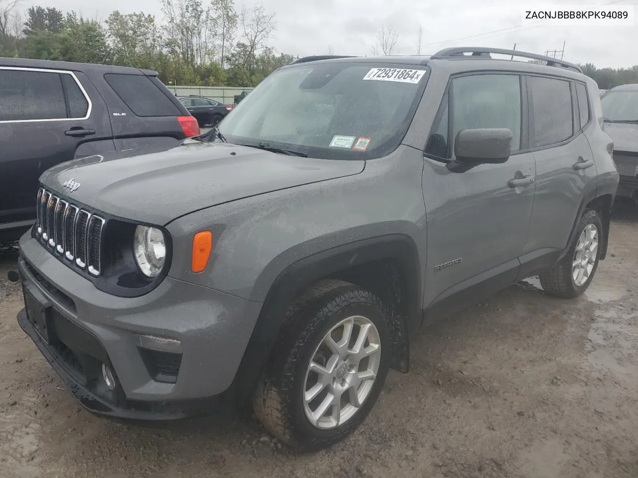 2019 Jeep Renegade Latitude VIN: ZACNJBBB8KPK94089 Lot: 72931864