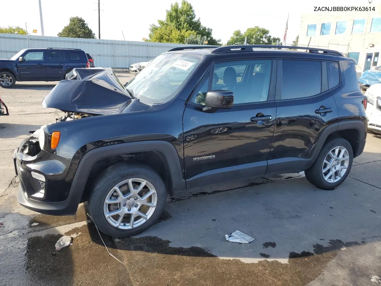 2019 Jeep Renegade Latitude VIN: ZACNJBBB0KPK63614 Lot: 73200484