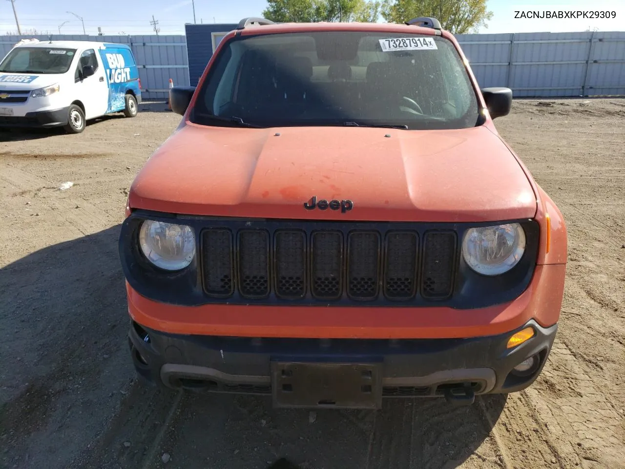 2019 Jeep Renegade Sport VIN: ZACNJBABXKPK29309 Lot: 73287914