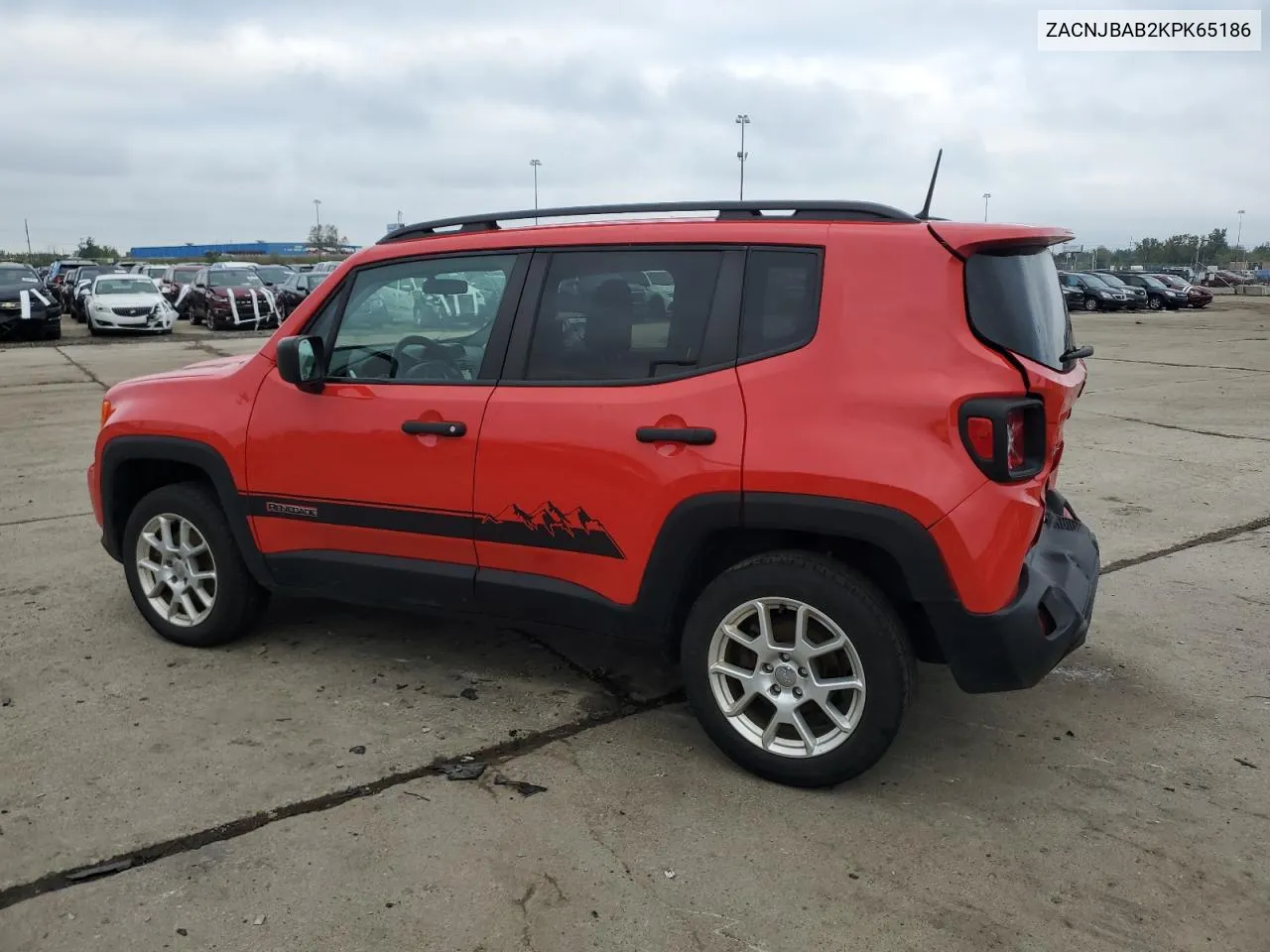 2019 Jeep Renegade Sport VIN: ZACNJBAB2KPK65186 Lot: 73314454