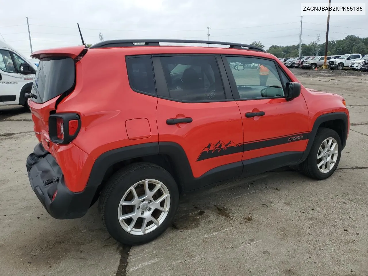 2019 Jeep Renegade Sport VIN: ZACNJBAB2KPK65186 Lot: 73314454