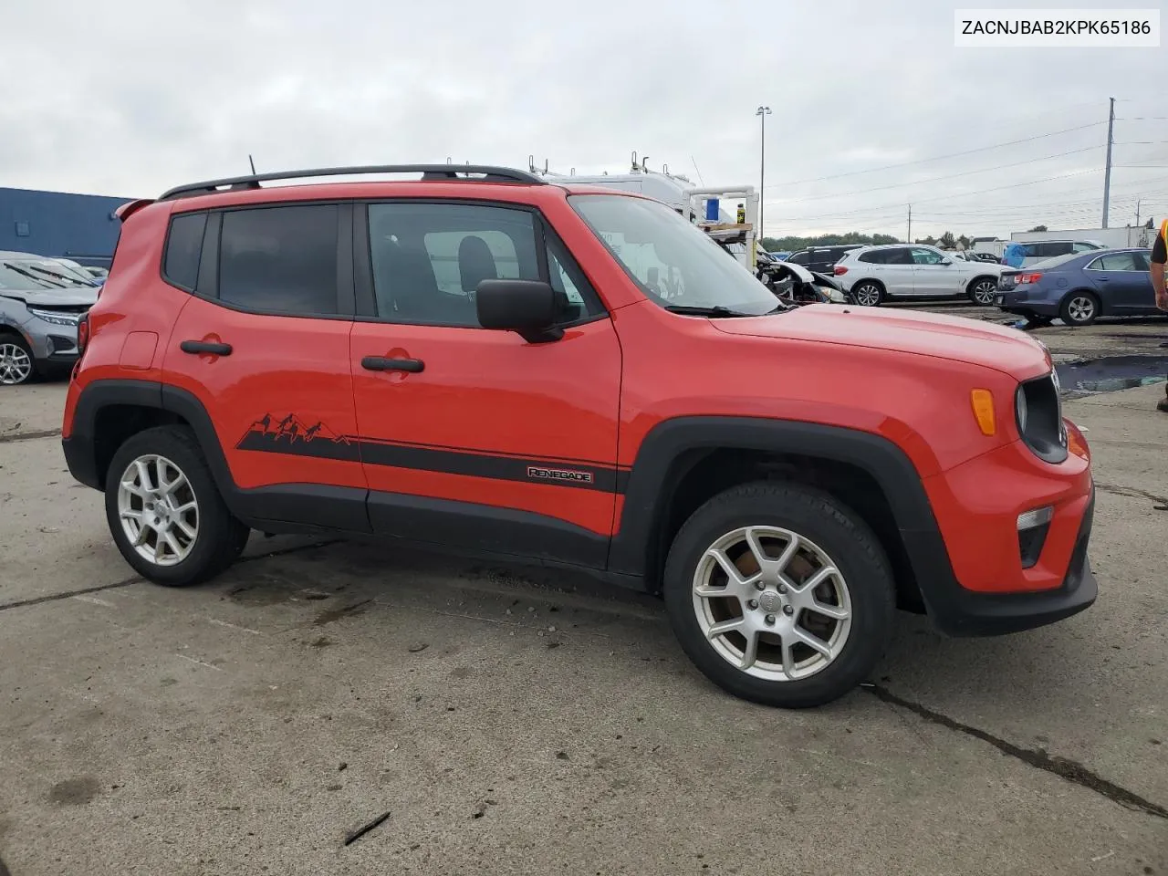 2019 Jeep Renegade Sport VIN: ZACNJBAB2KPK65186 Lot: 73314454