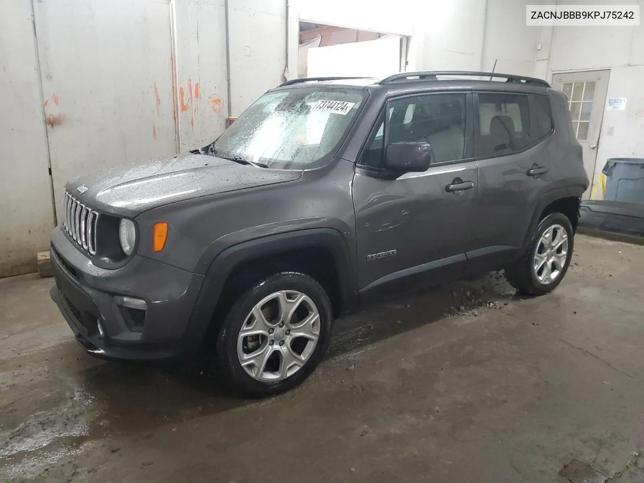 2019 Jeep Renegade Latitude VIN: ZACNJBBB9KPJ75242 Lot: 73744124