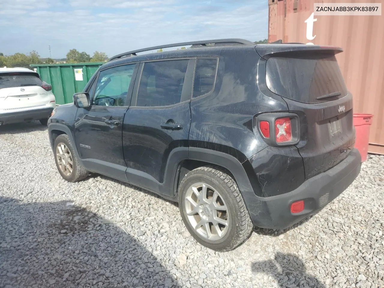 2019 Jeep Renegade Latitude VIN: ZACNJABB3KPK83897 Lot: 74244664