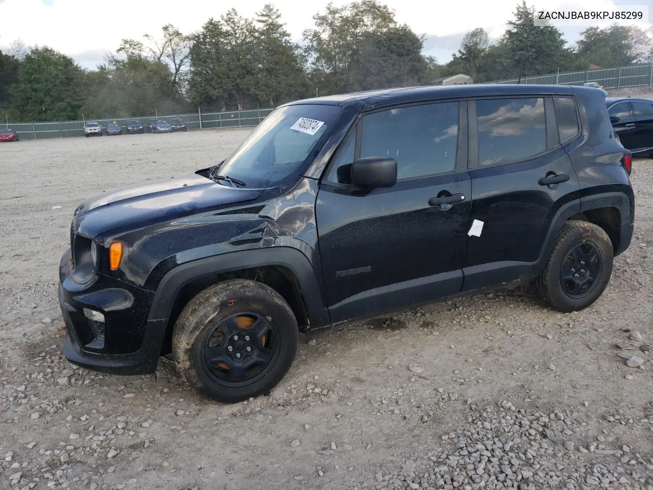 2019 Jeep Renegade Sport VIN: ZACNJBAB9KPJ85299 Lot: 74502874