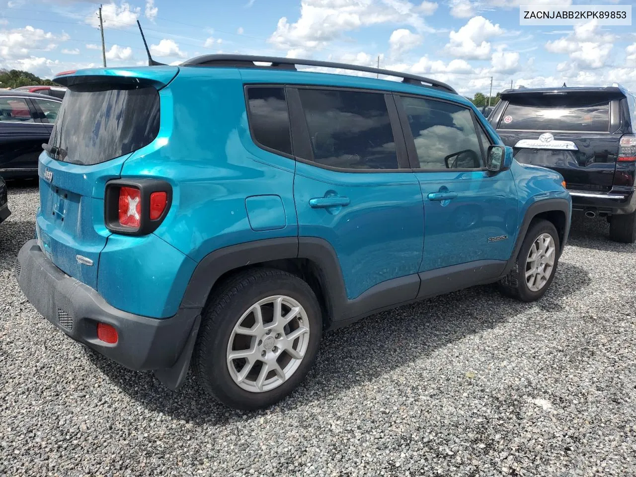 2019 Jeep Renegade Latitude VIN: ZACNJABB2KPK89853 Lot: 74505834