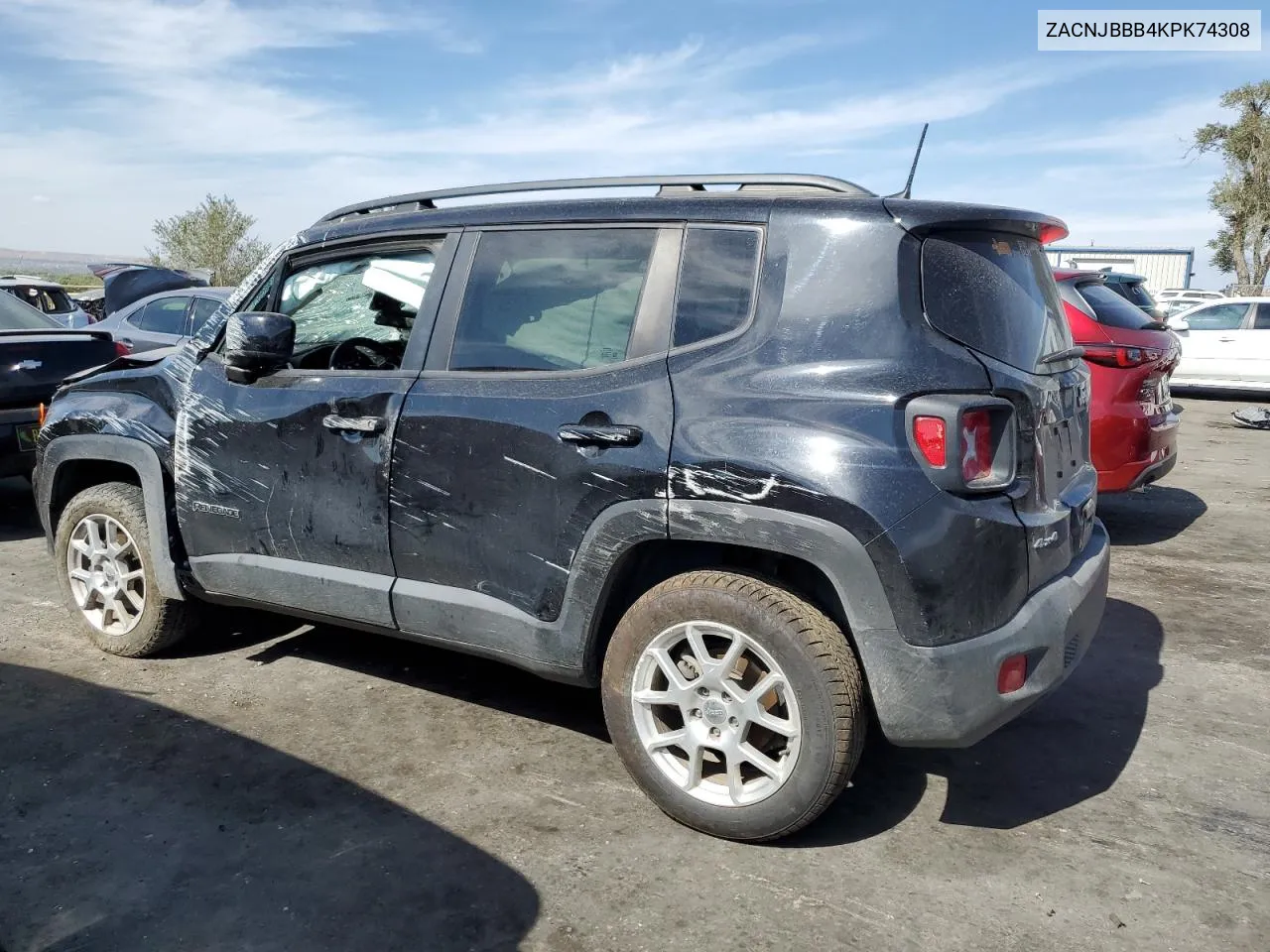 2019 Jeep Renegade Latitude VIN: ZACNJBBB4KPK74308 Lot: 74769124