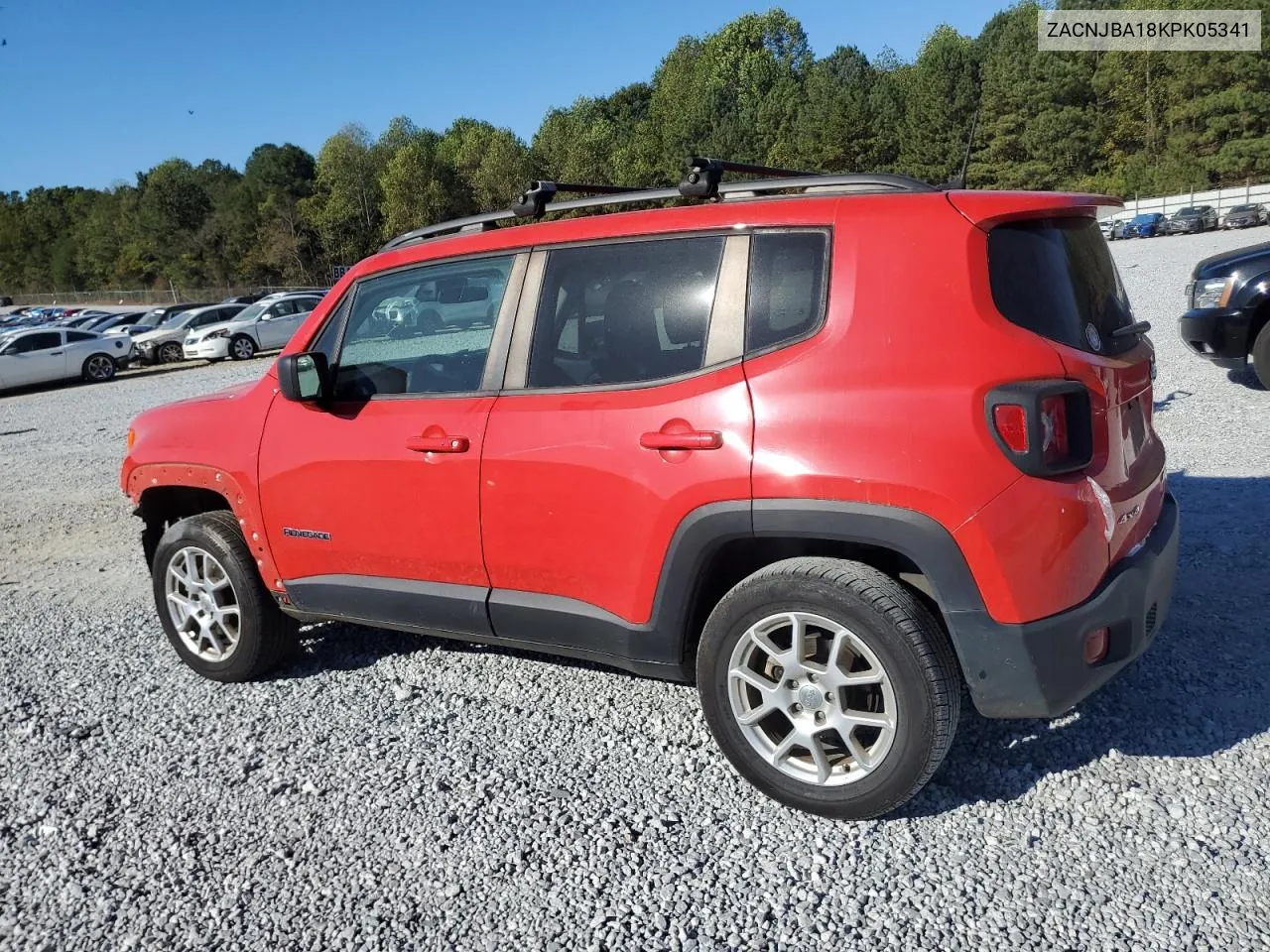 2019 Jeep Renegade Sport VIN: ZACNJBA18KPK05341 Lot: 76026074