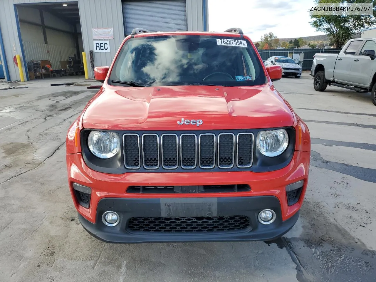 2019 Jeep Renegade Latitude VIN: ZACNJBBB4KPJ76797 Lot: 76267594