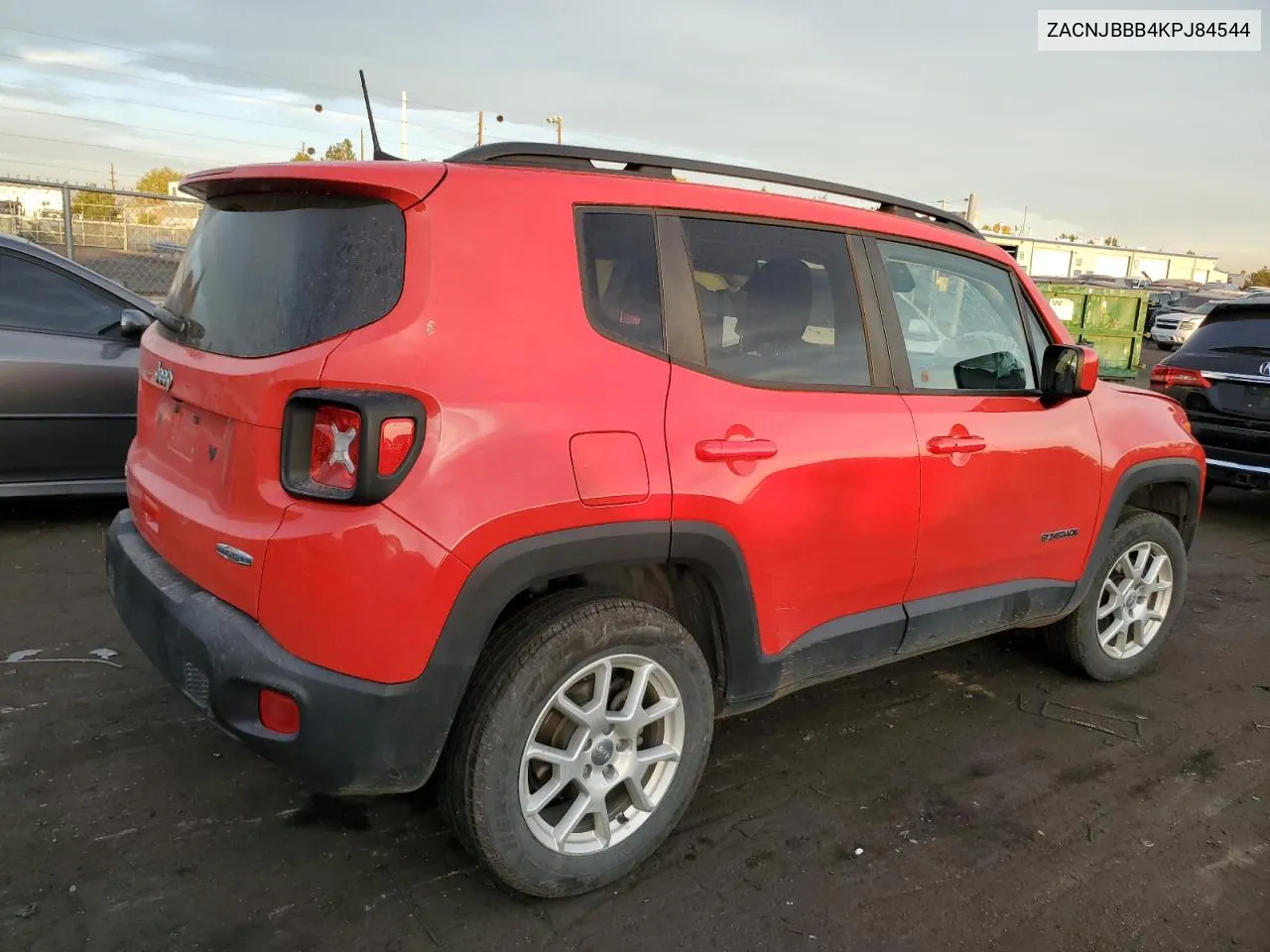 2019 Jeep Renegade Latitude VIN: ZACNJBBB4KPJ84544 Lot: 76313134