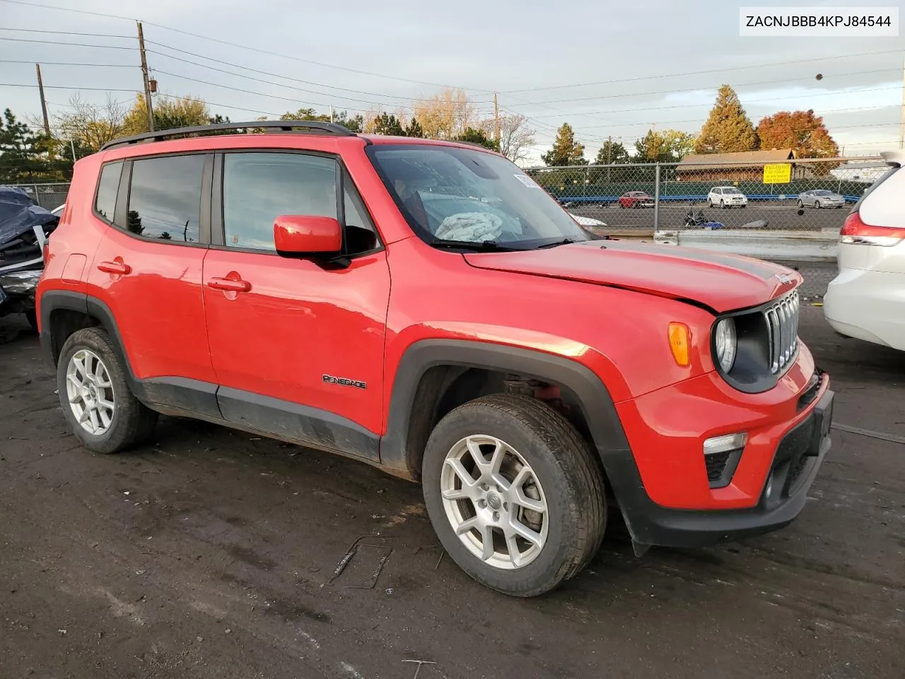 2019 Jeep Renegade Latitude VIN: ZACNJBBB4KPJ84544 Lot: 76313134