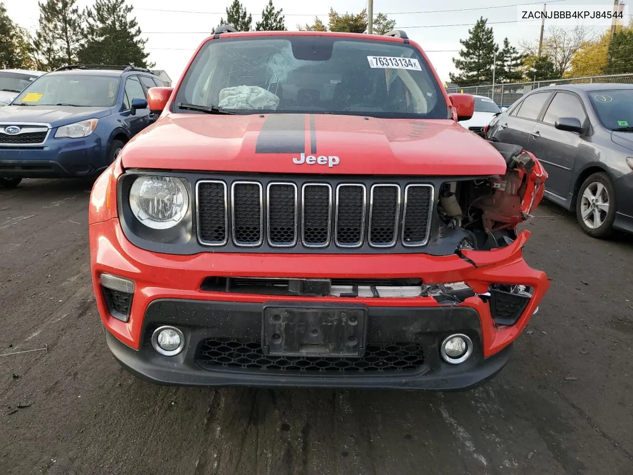 2019 Jeep Renegade Latitude VIN: ZACNJBBB4KPJ84544 Lot: 76313134