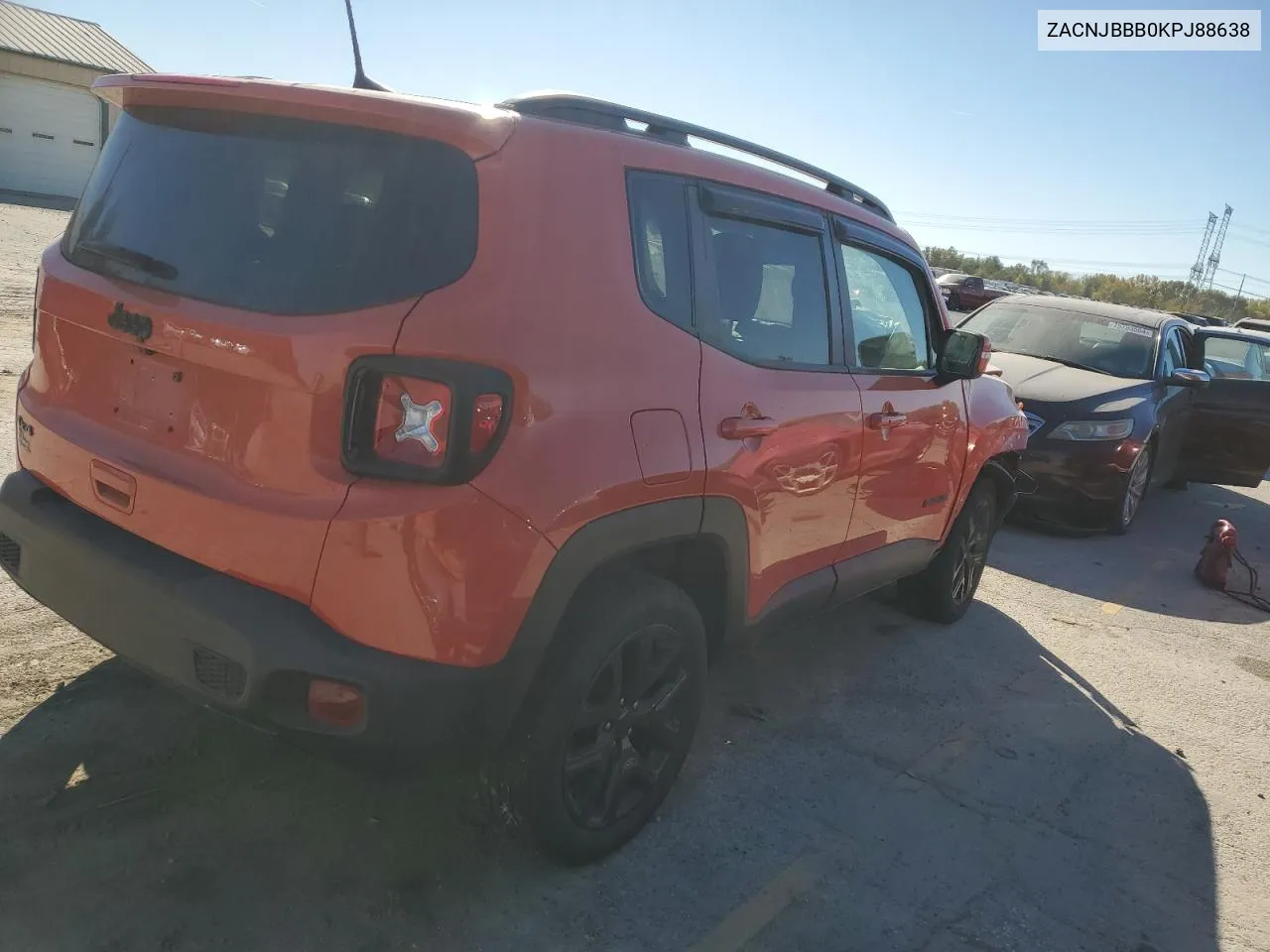 2019 Jeep Renegade Latitude VIN: ZACNJBBB0KPJ88638 Lot: 76483454