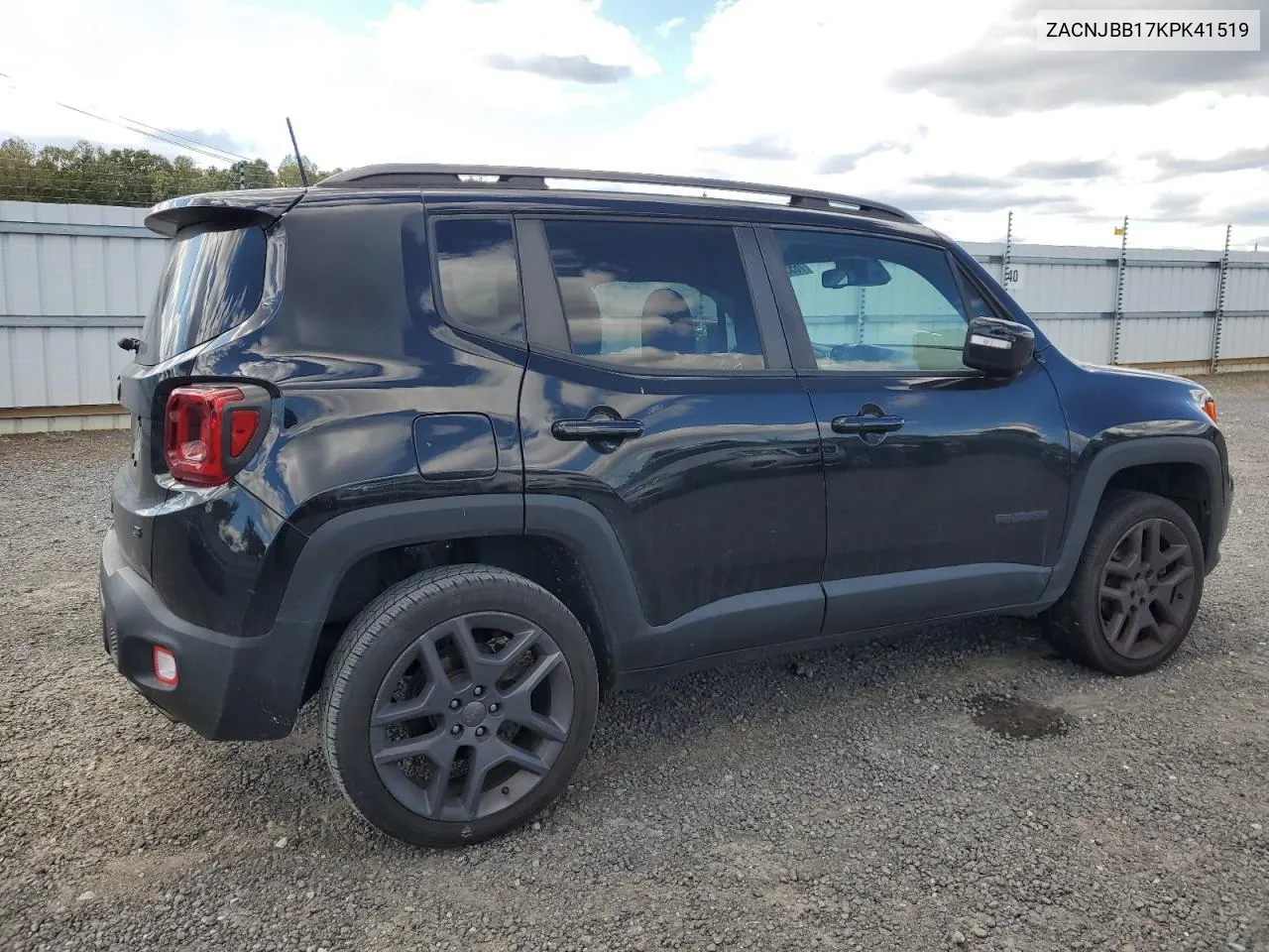 2019 Jeep Renegade Latitude VIN: ZACNJBB17KPK41519 Lot: 76553504