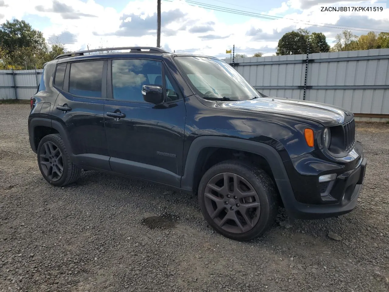 2019 Jeep Renegade Latitude VIN: ZACNJBB17KPK41519 Lot: 76553504