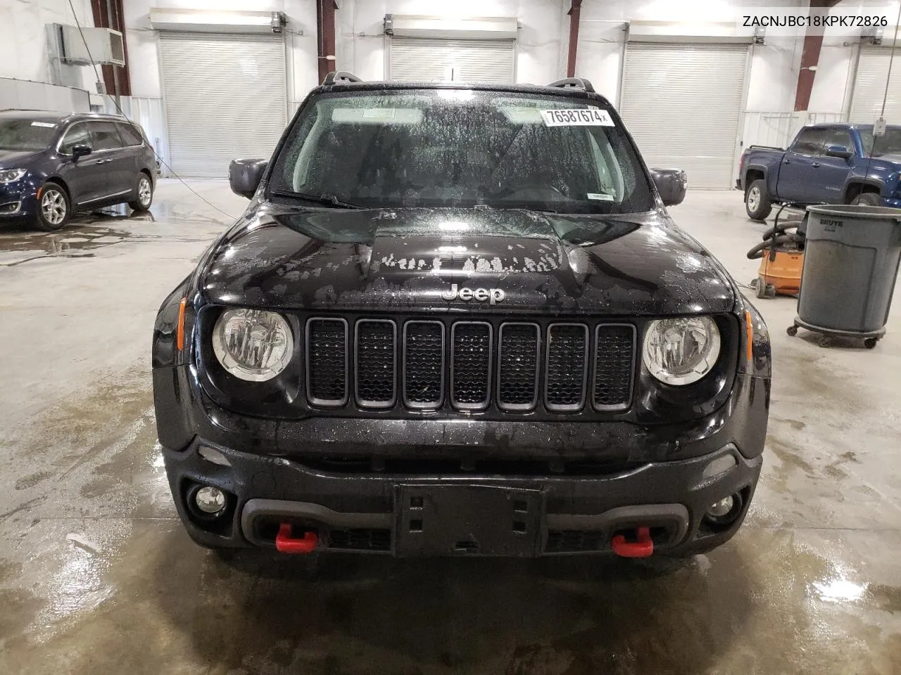 2019 Jeep Renegade Trailhawk VIN: ZACNJBC18KPK72826 Lot: 76587674