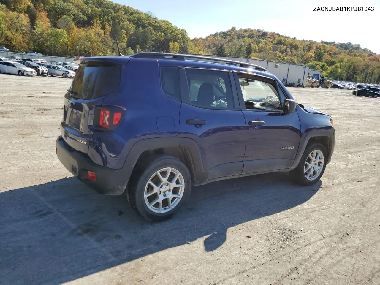 ZACNJBAB1KPJ81943 2019 Jeep Renegade Sport