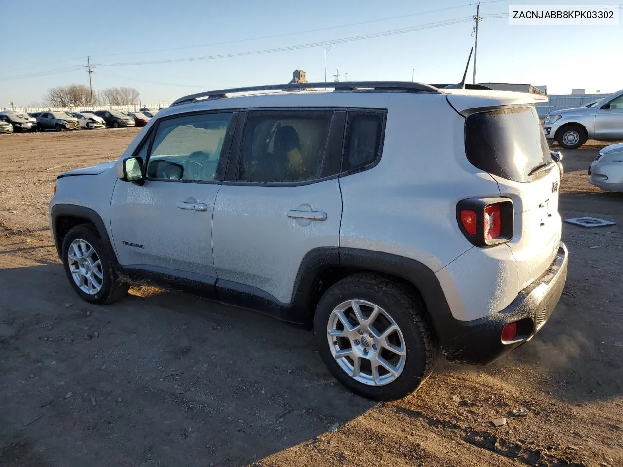 2019 Jeep Renegade Latitude VIN: ZACNJABB8KPK03302 Lot: 77299153