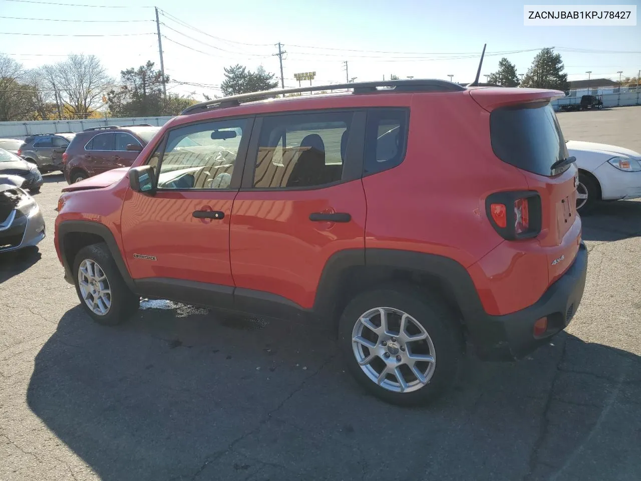 2019 Jeep Renegade Sport VIN: ZACNJBAB1KPJ78427 Lot: 77695684