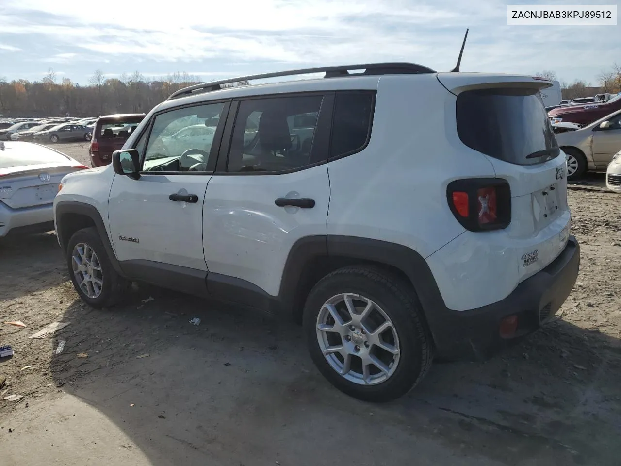 2019 Jeep Renegade Sport VIN: ZACNJBAB3KPJ89512 Lot: 78357724