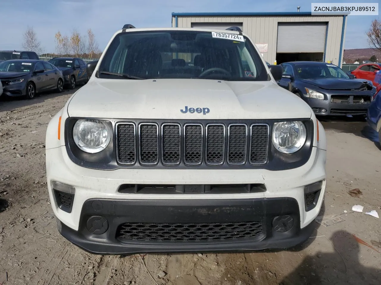 2019 Jeep Renegade Sport VIN: ZACNJBAB3KPJ89512 Lot: 78357724