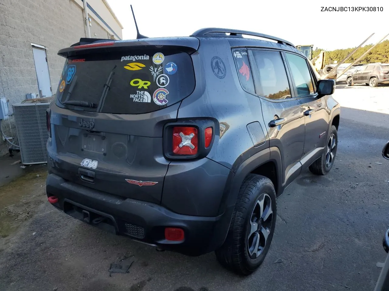 2019 Jeep Renegade Trailhawk VIN: ZACNJBC13KPK30810 Lot: 78597574