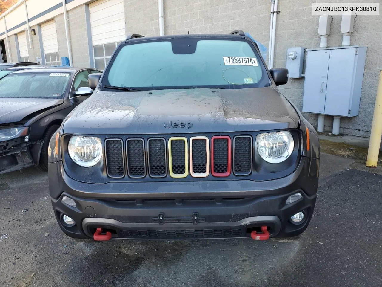 2019 Jeep Renegade Trailhawk VIN: ZACNJBC13KPK30810 Lot: 78597574