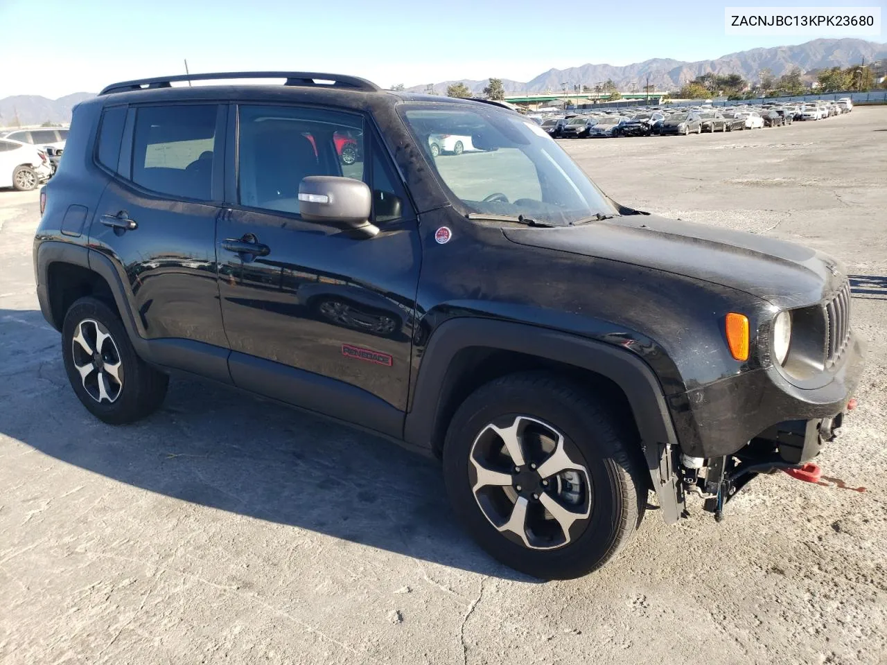 2019 Jeep Renegade Trailhawk VIN: ZACNJBC13KPK23680 Lot: 78678734