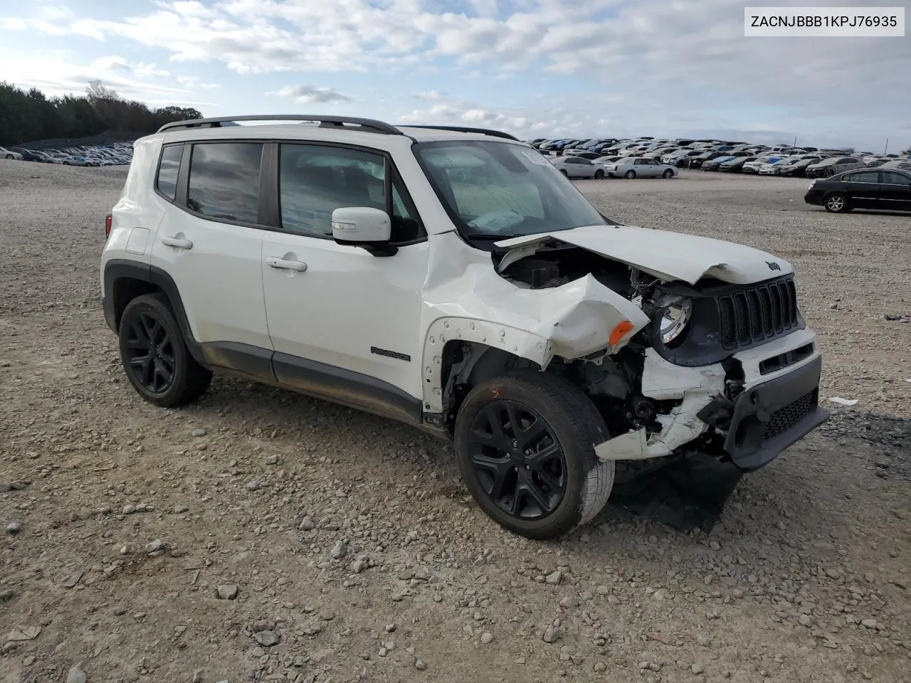 2019 Jeep Renegade Latitude VIN: ZACNJBBB1KPJ76935 Lot: 79171254